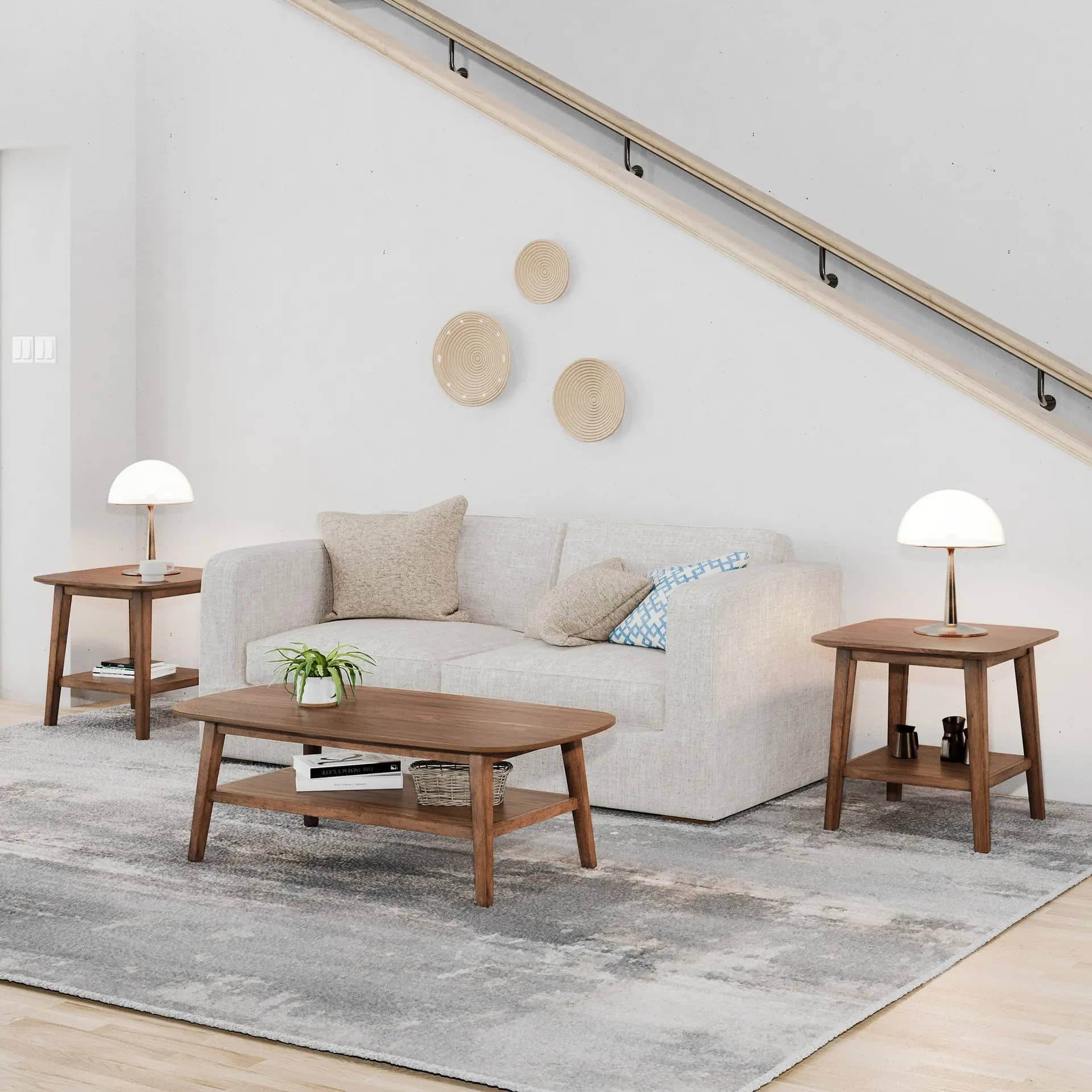 Point Reyes 3-piece Occasional Table Set