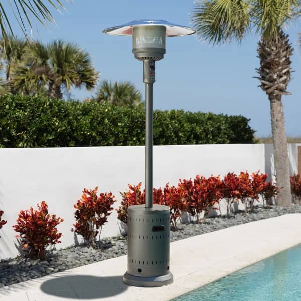 Gray Commercial Patio Heater