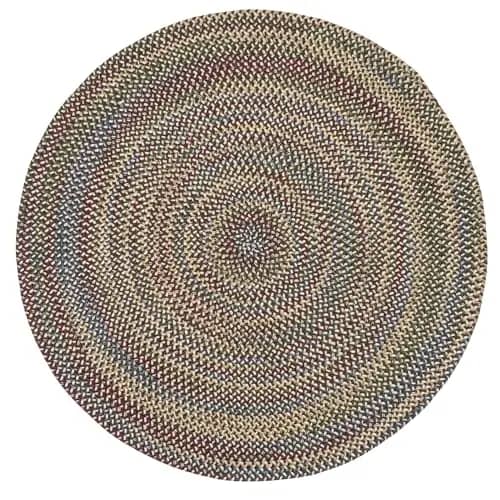 Colonial Mills Naples Round - Brown 13x13
