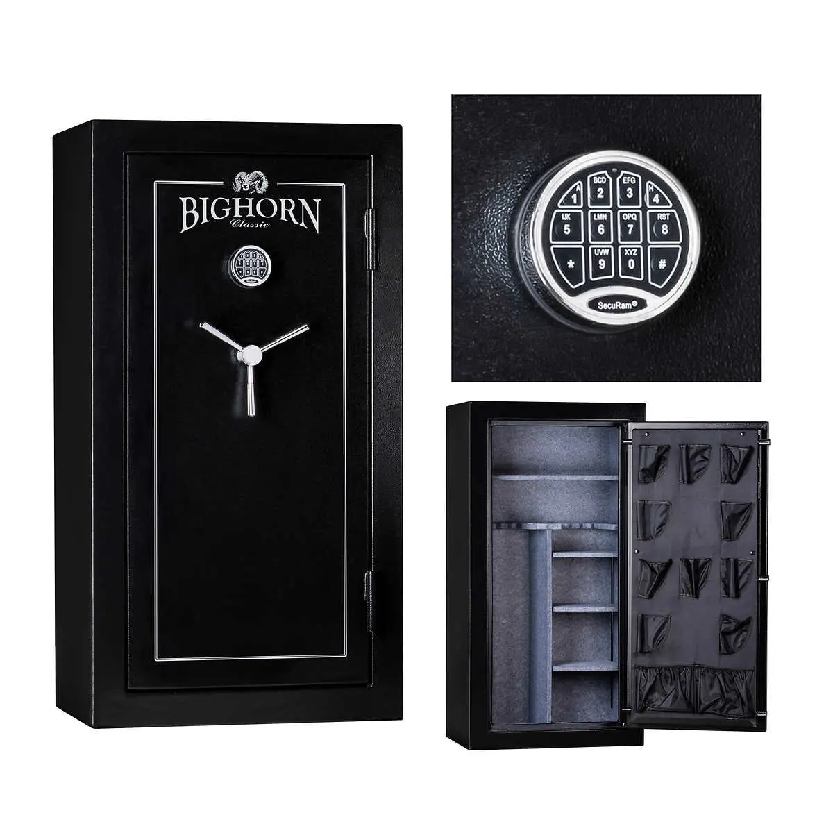 Bighorn 18.46 Cu. Ft. Executive Safe, Electronic Lock, Fire Rated