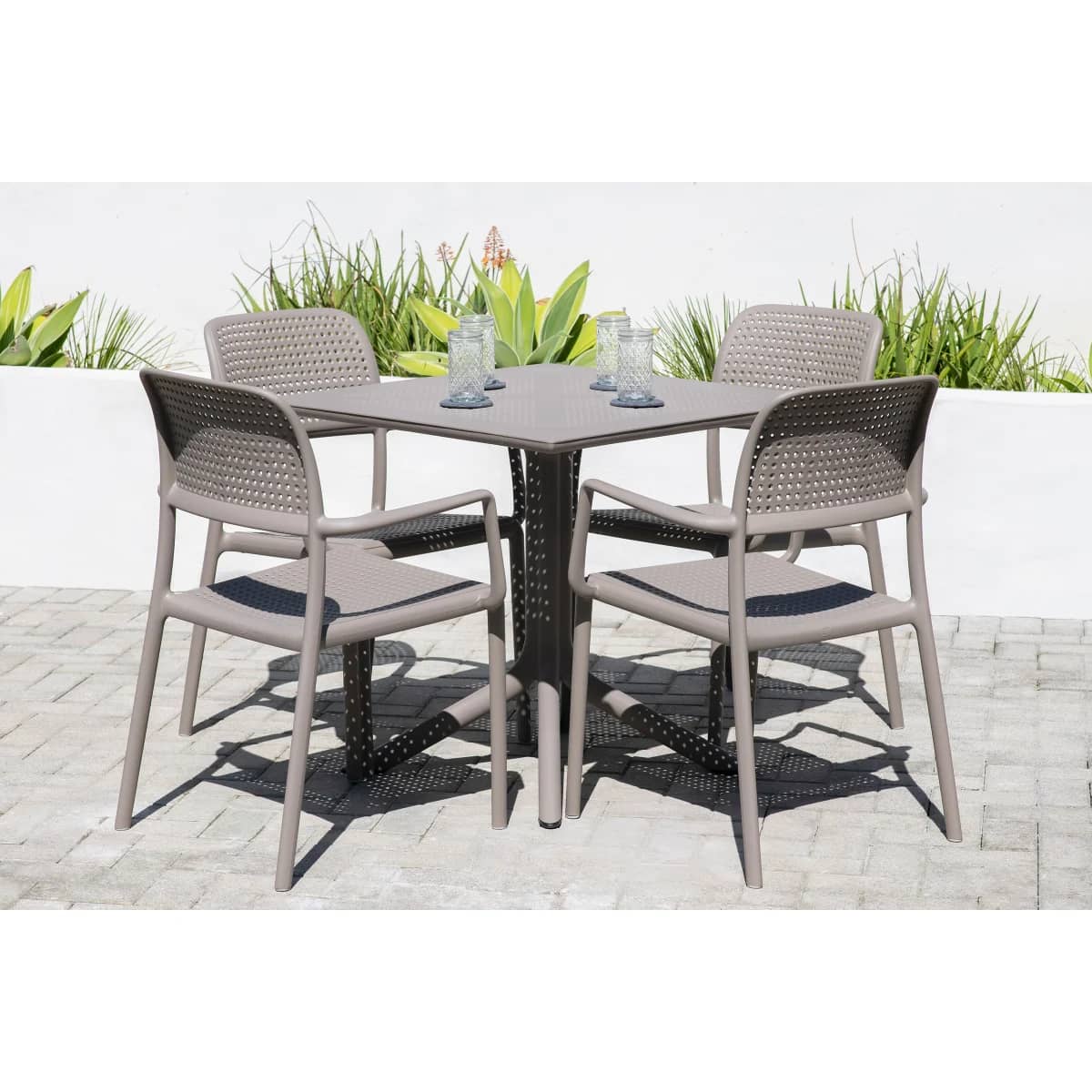 Nardi Bora 5-Piece Dining Set, Tan
