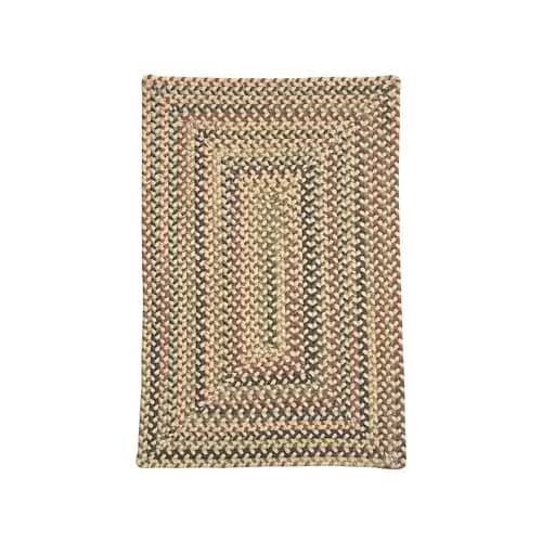 Colonial Mills Durban Braided Multi - Beige Linen 6x9