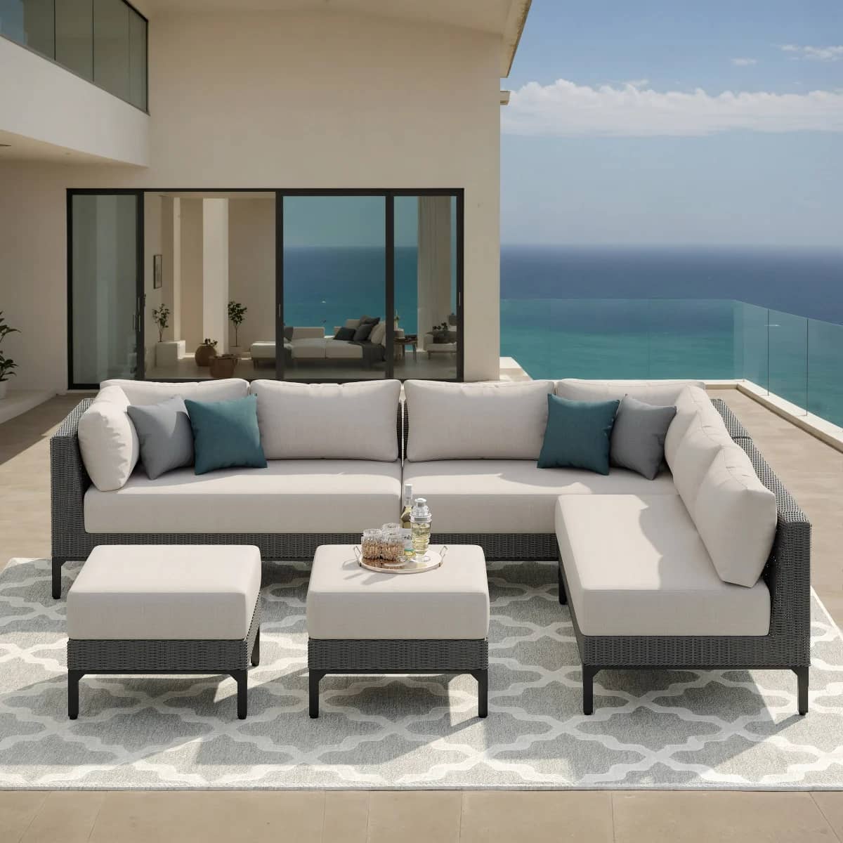 Sirio Aberdeen 5 Piece in Beige