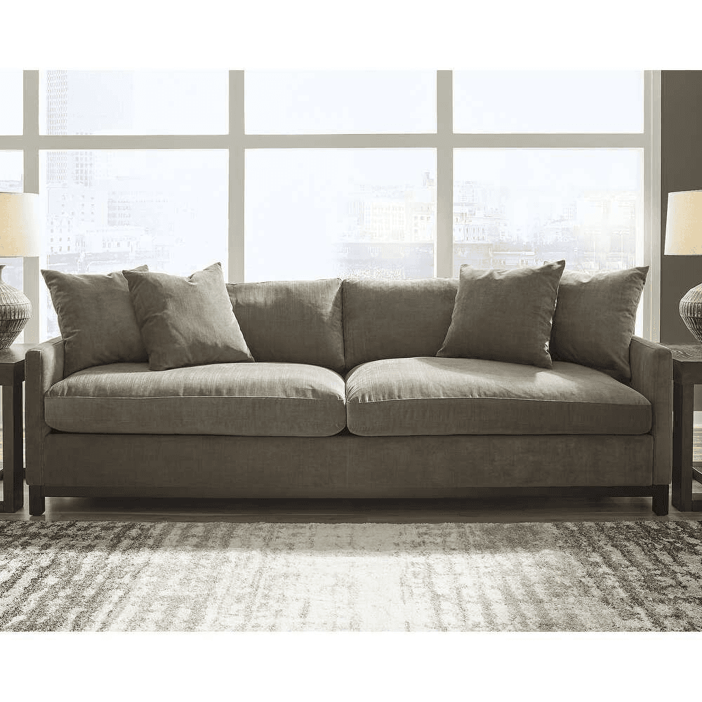 Signature Design by Ashley Zavalla Beige/Gray Sofa, 2-Piece Set