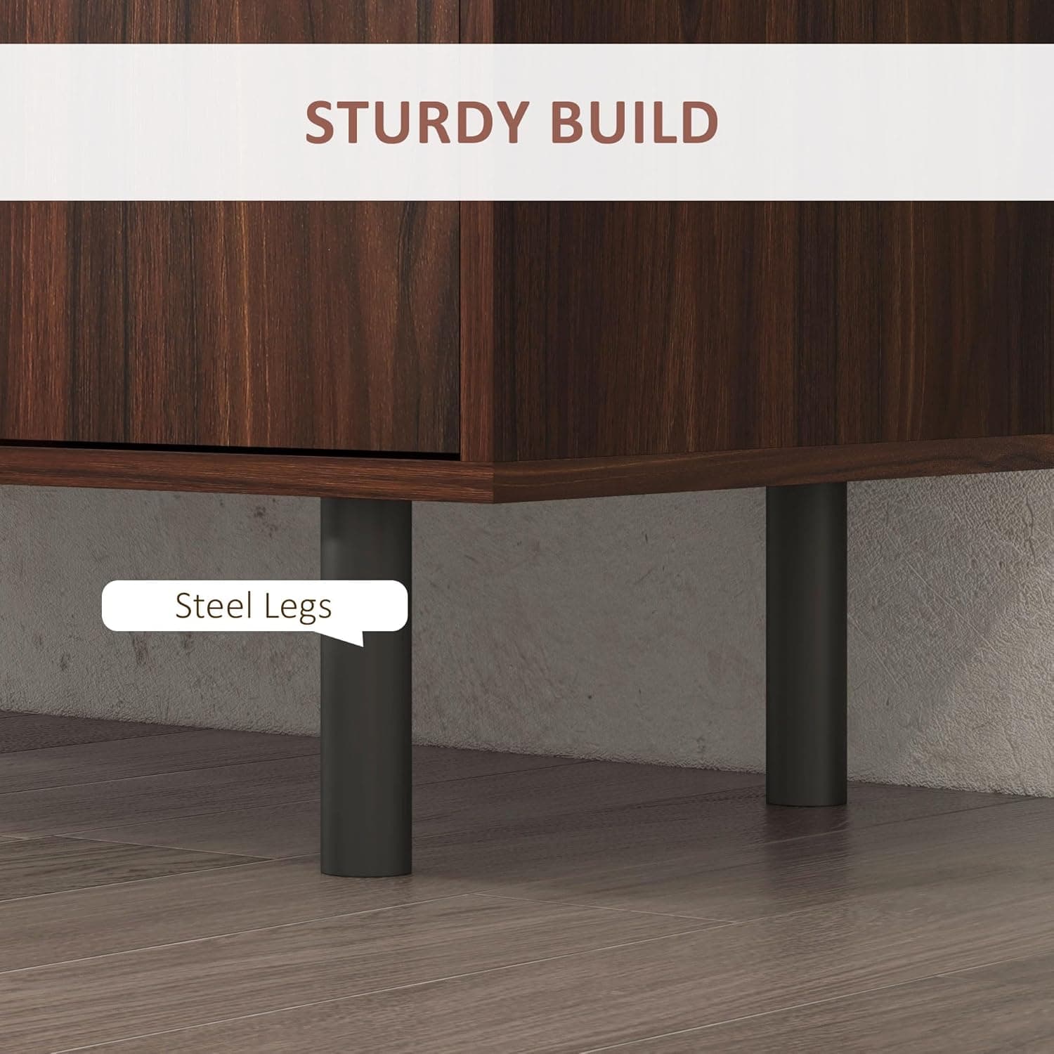 GIA Home Furniture Series 58 in. Buffet Sideboard Storage/Coffee Bar Cabinet image 5