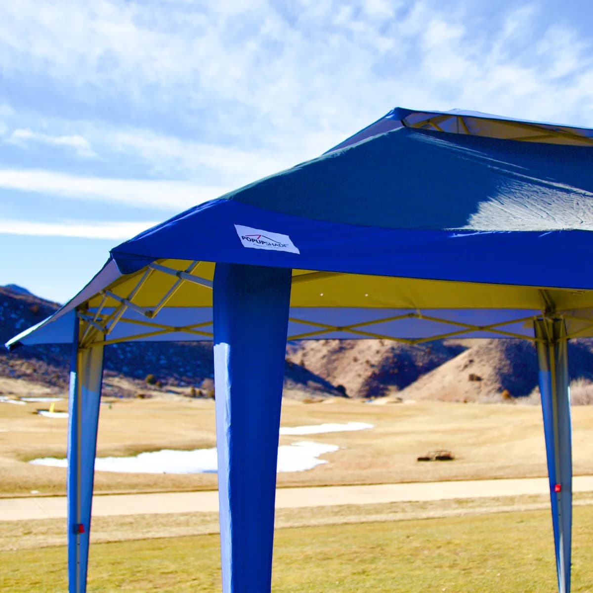 Popupshade 13’x13’ Instant Canopy with Poplock Central-hub Frame image 3