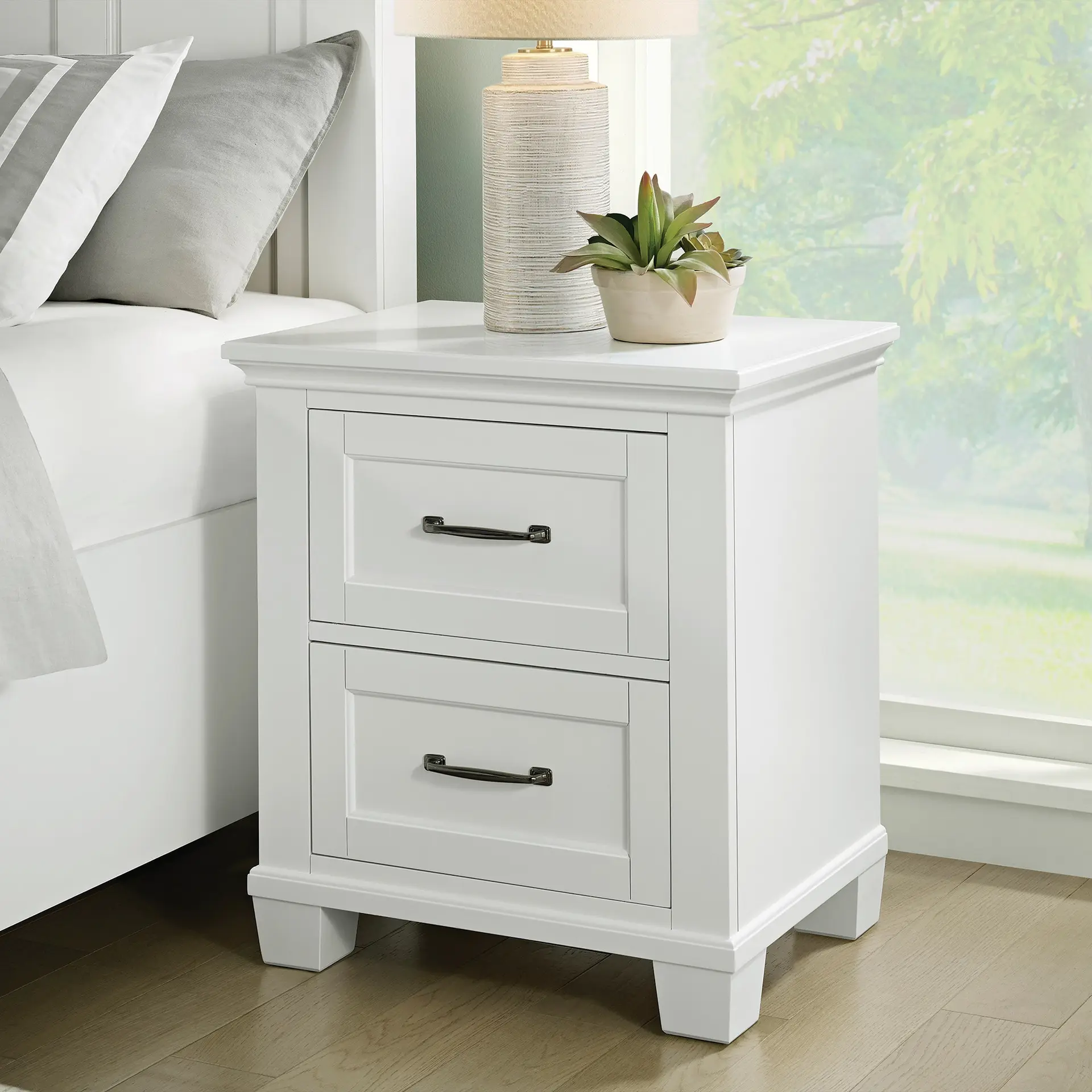 Universal Broadmoore Rose Nightstand