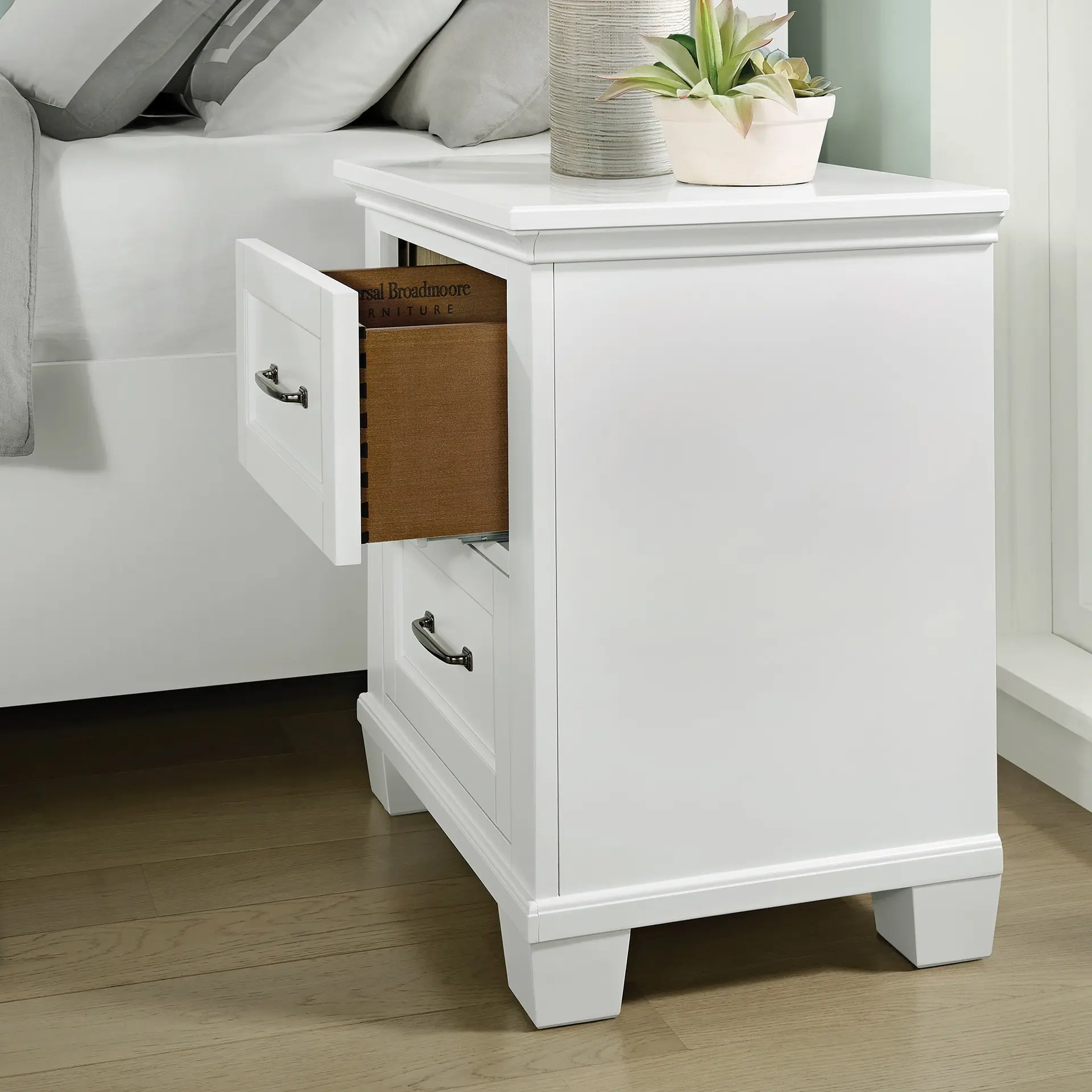 Universal Broadmoore Rose Nightstand image 4
