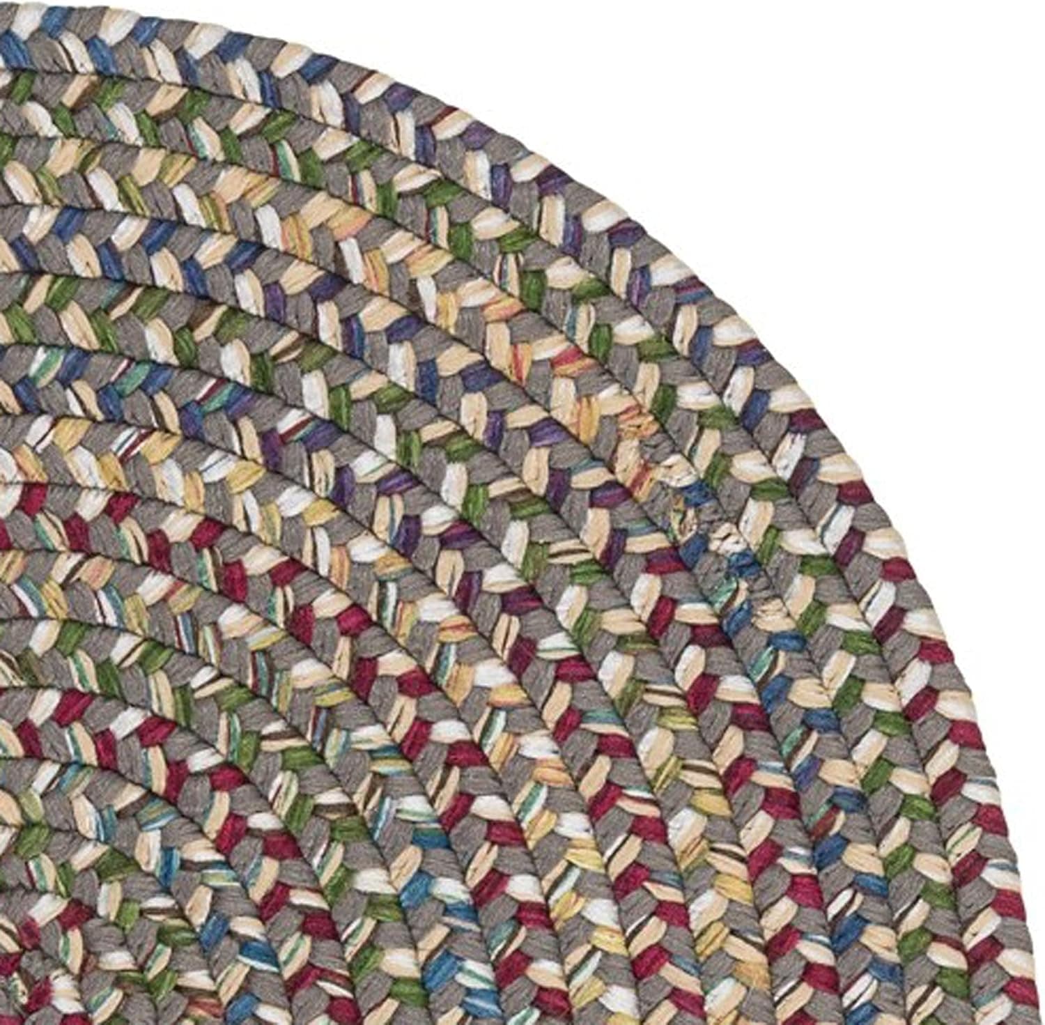 Colonial Mills Naples Round - Gray 15X15 image 2