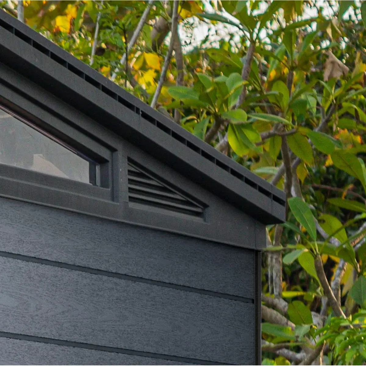 Keter Cortina 9' x 7' Premium Modern Outdoor Storage Shed image 5