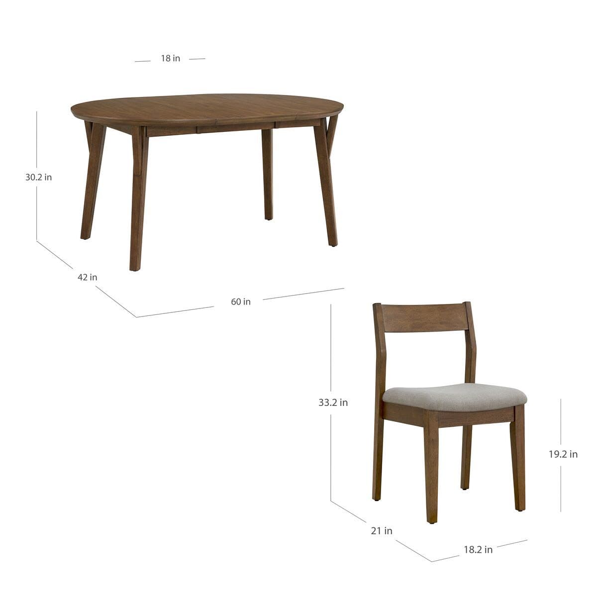 Rayven Dining Table and 4 Chairs image 3