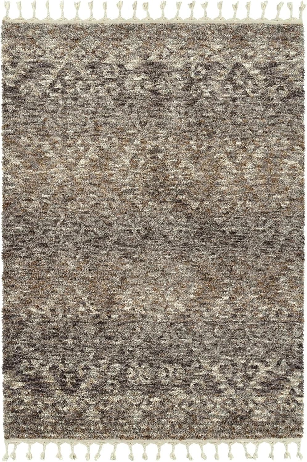 Kaleen Rugs Duna Collection 9'3" x 12'5" Contemporary Southwestern Area Rug,Silver image 2