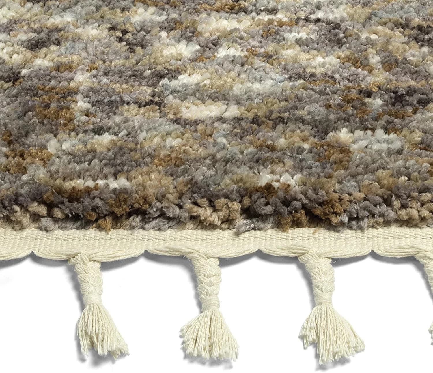Kaleen Rugs Duna Collection 9'3" x 12'5" Contemporary Southwestern Area Rug,Silver image 3