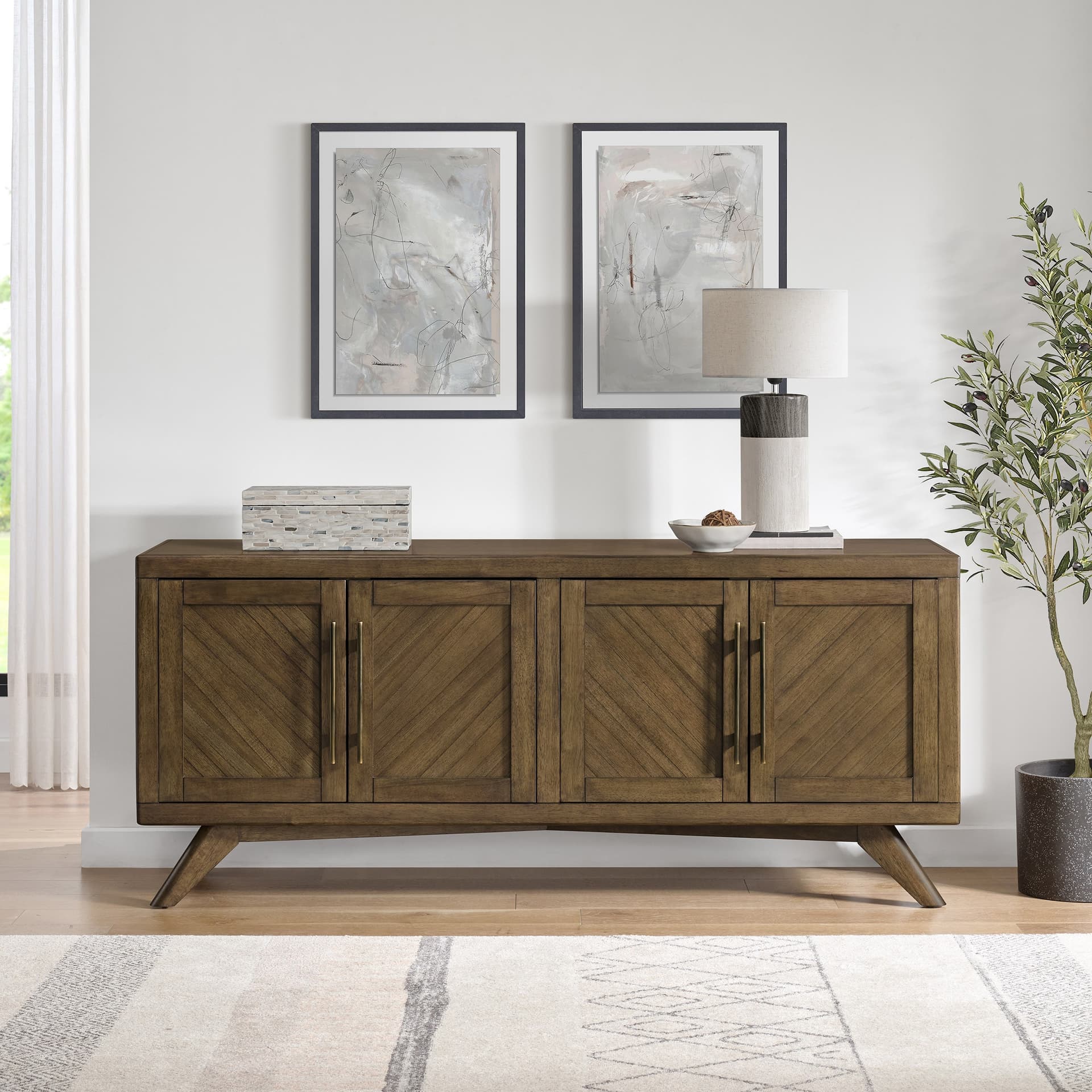 Foremost Home Redfield 70" Multi-Use Console