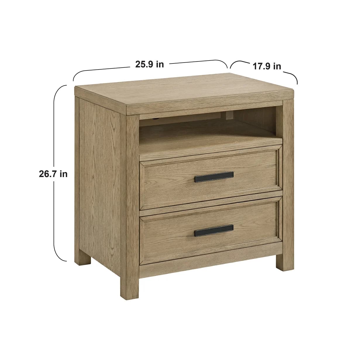 Universal Broadmoore Oaklynn Nightstand image 2