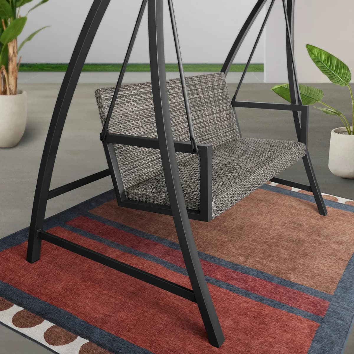 Agio Luna Woven Patio Swing image 3