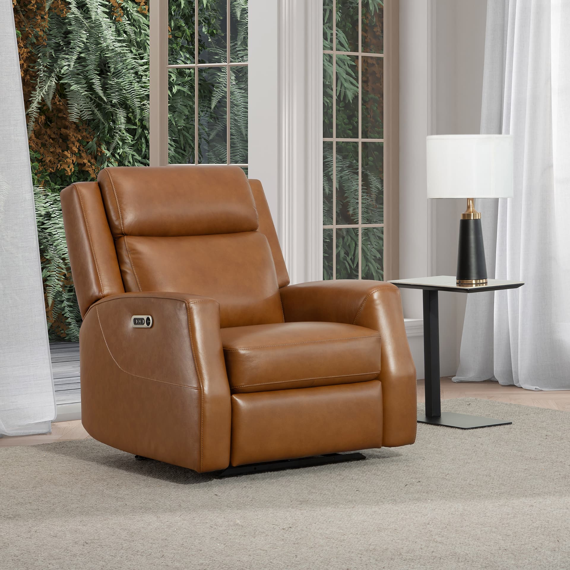 Thorton Leather Power Recliner