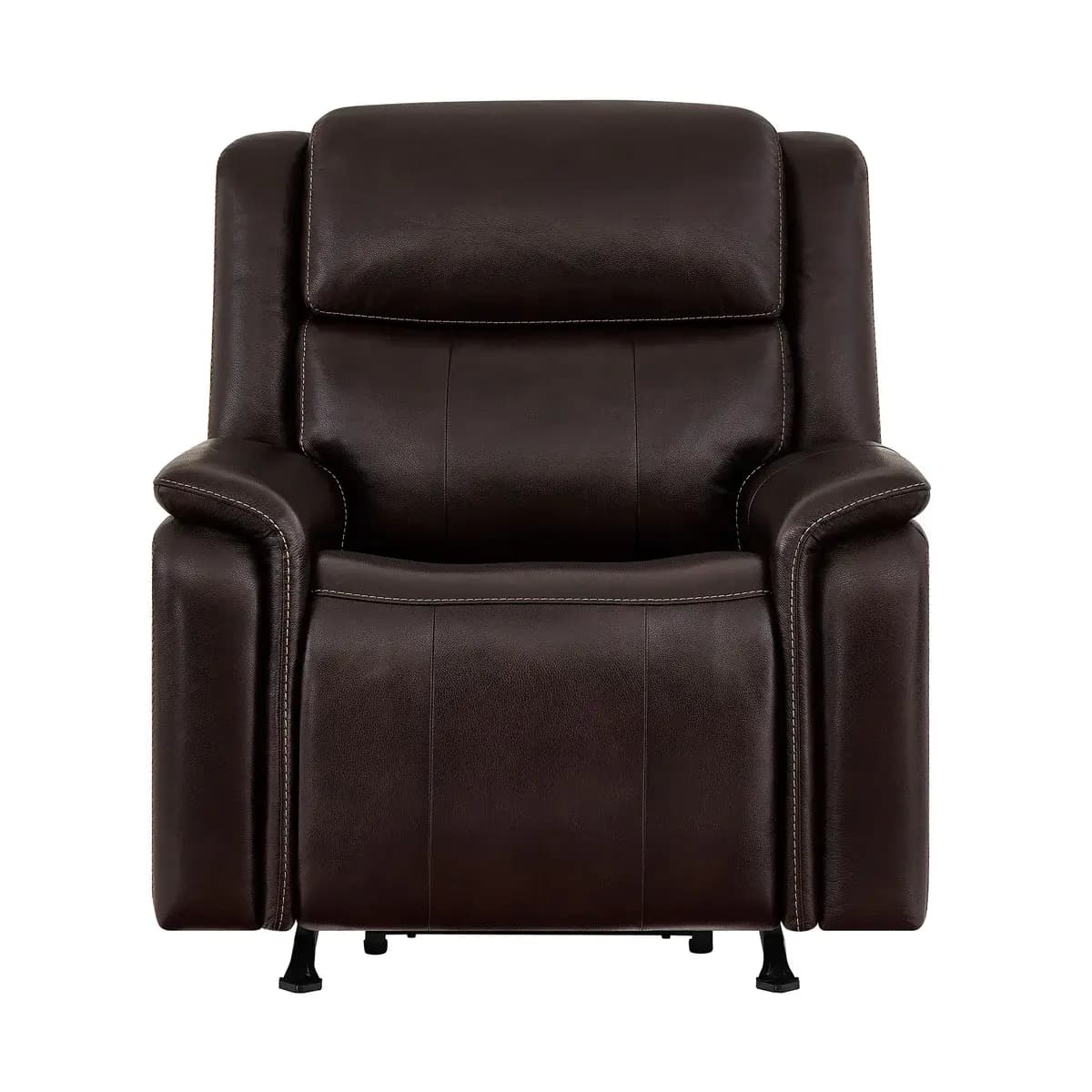 Barcalounger Bryson Leather Power Rocker Recliner with Power Adjustable Headrest image 4
