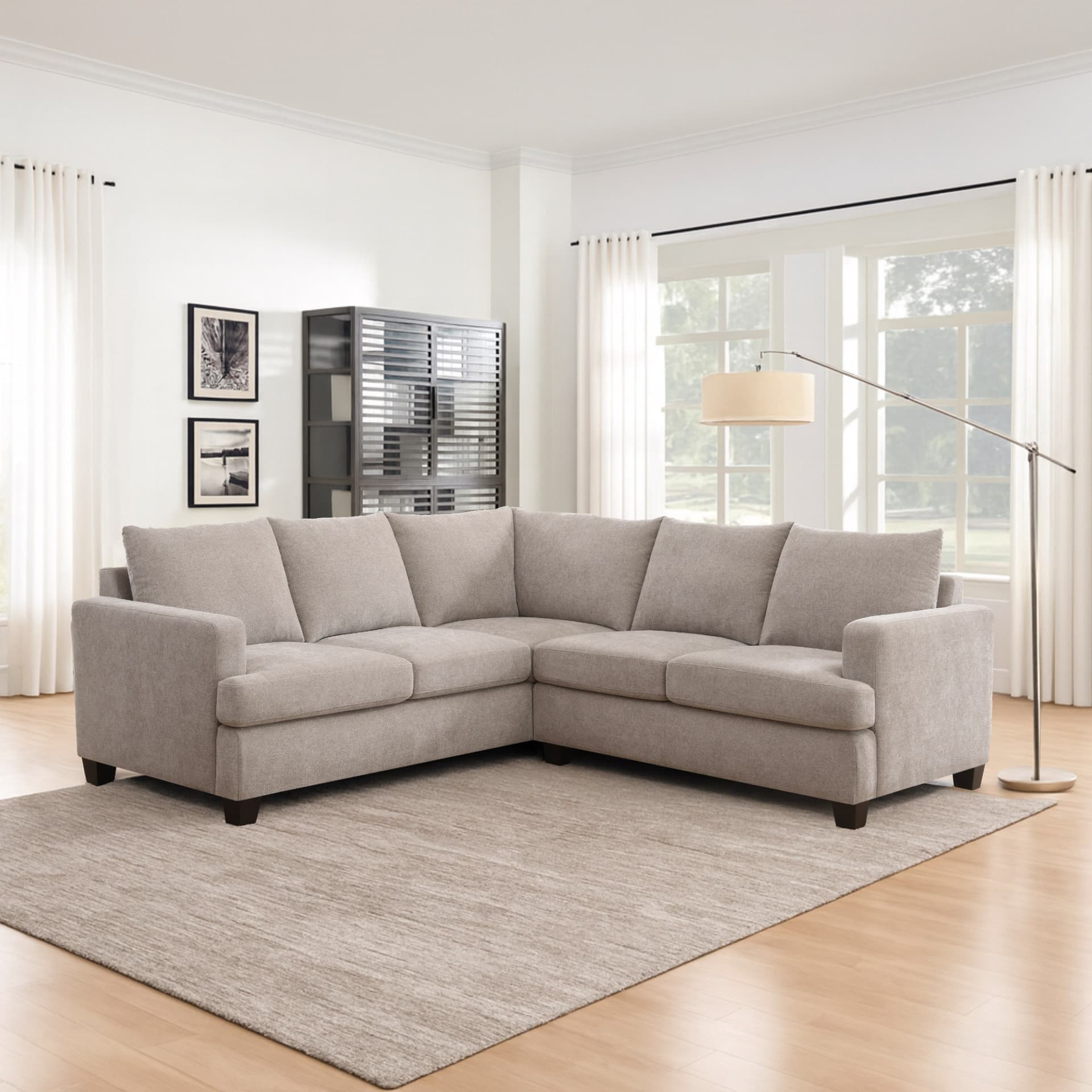 East & Vine Sonia Fabric Sectional