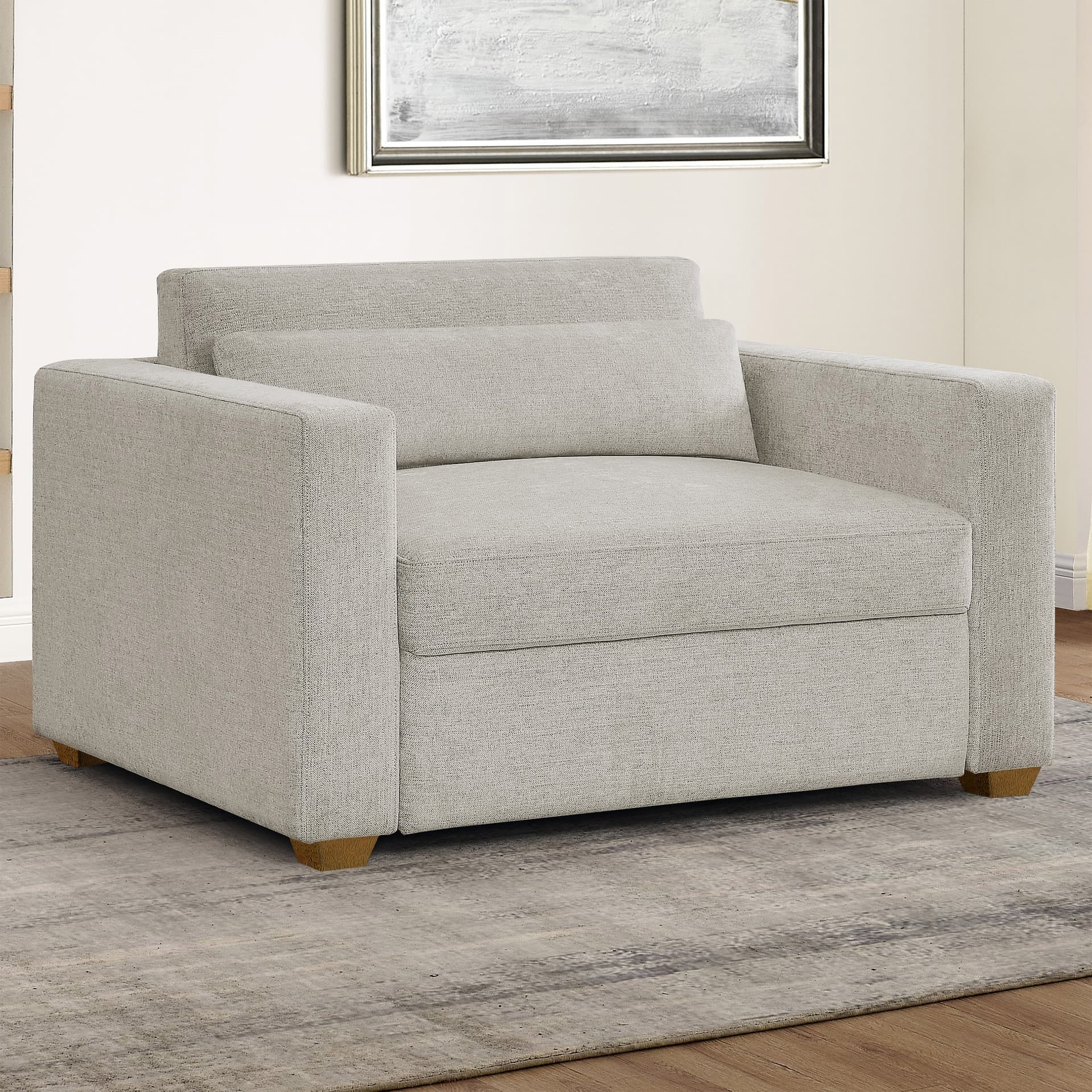 Thomasville Dillard Fabric Twin Size Convertible Sleeper Chair