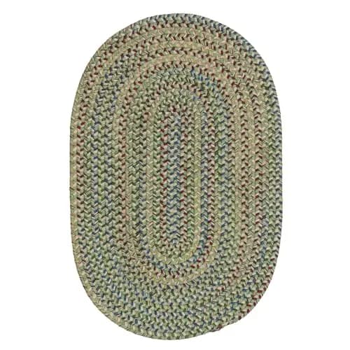 Colonial Mills Naples Oval - Moss Green 12x16