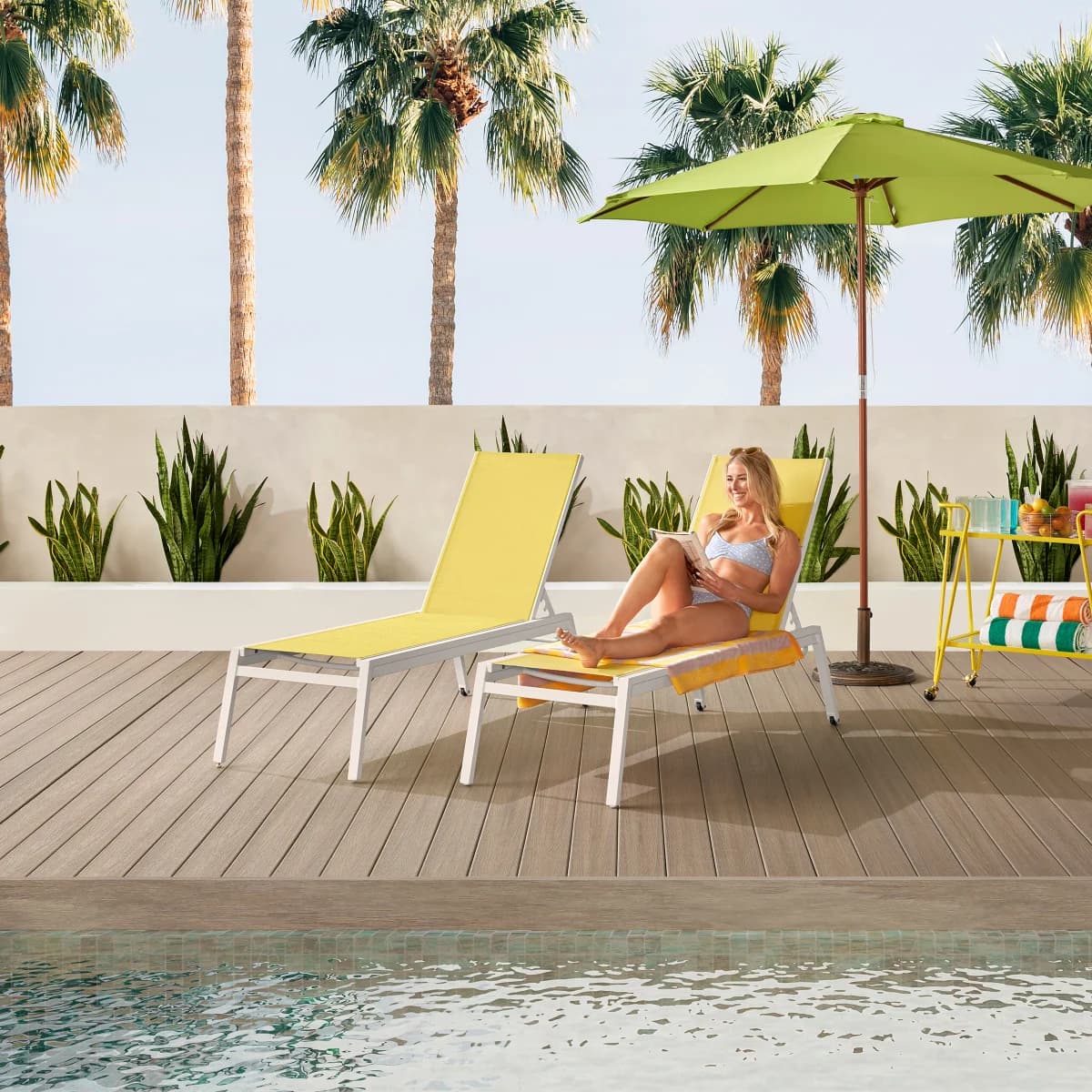 Agio Madison Resort Sling Chaise Lounge