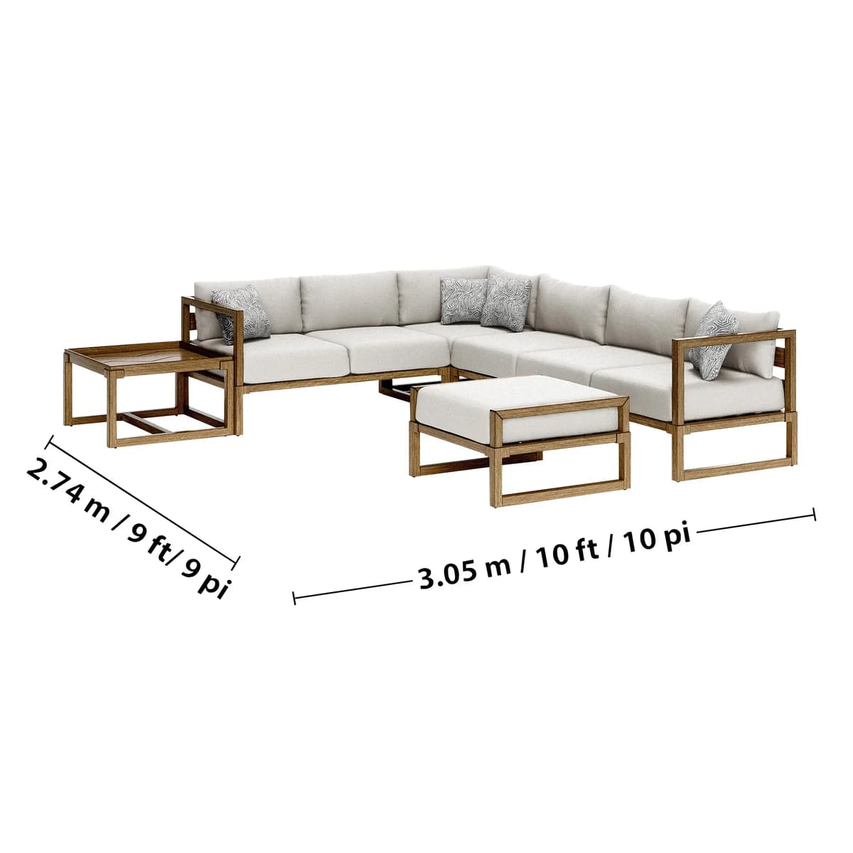 Preston 6-Piece Sectional image 8