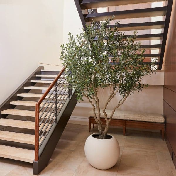 Faux 8' Olive Tree image 3