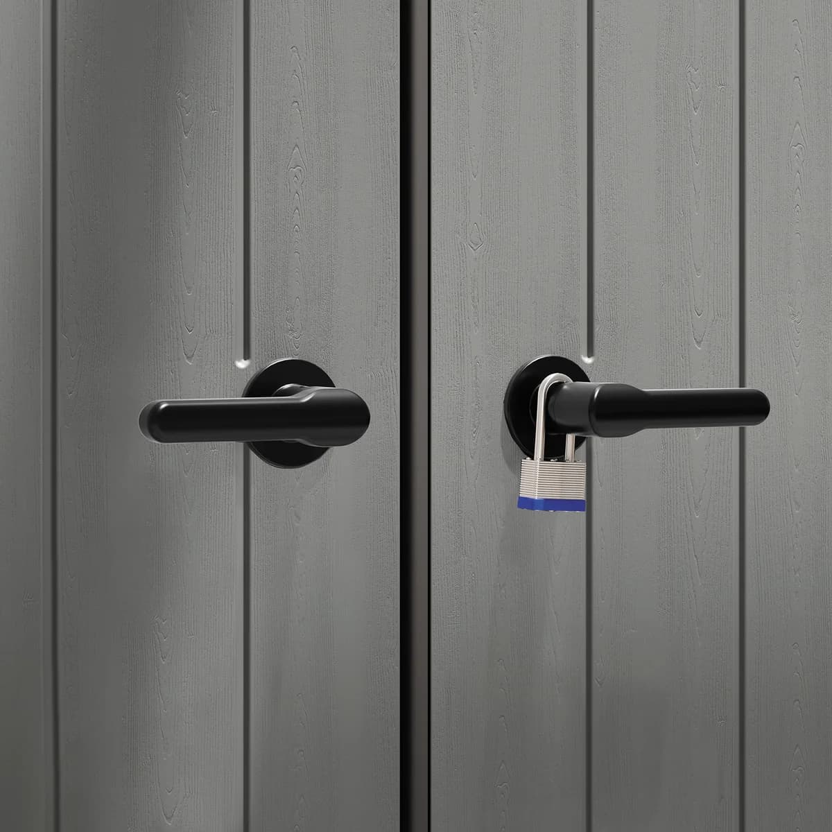 Suncast 7 ft. x 4 ft. Modern Storage Shed, Gray image 3
