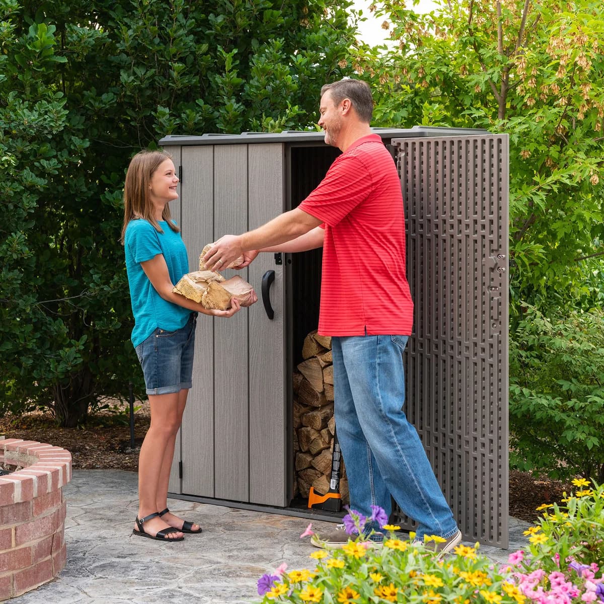 Lifetime Vertical Storage Shed image 4