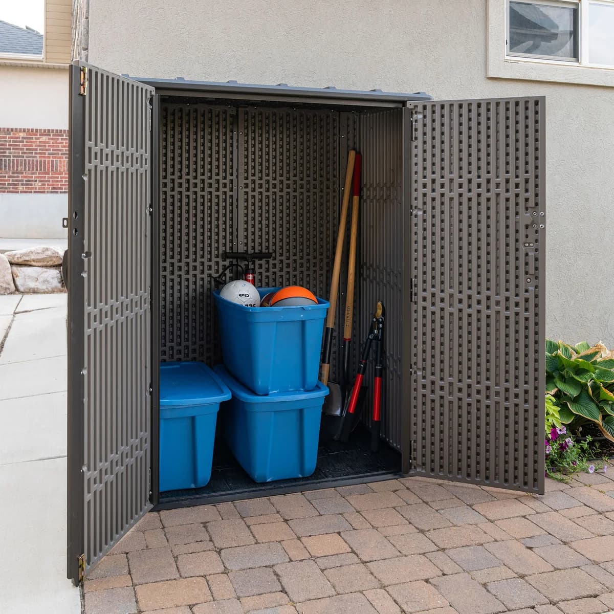 Lifetime Vertical Storage Shed image 5