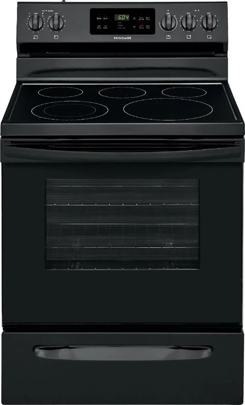 Frigidaire Free Standing Electric Range in Black image 2