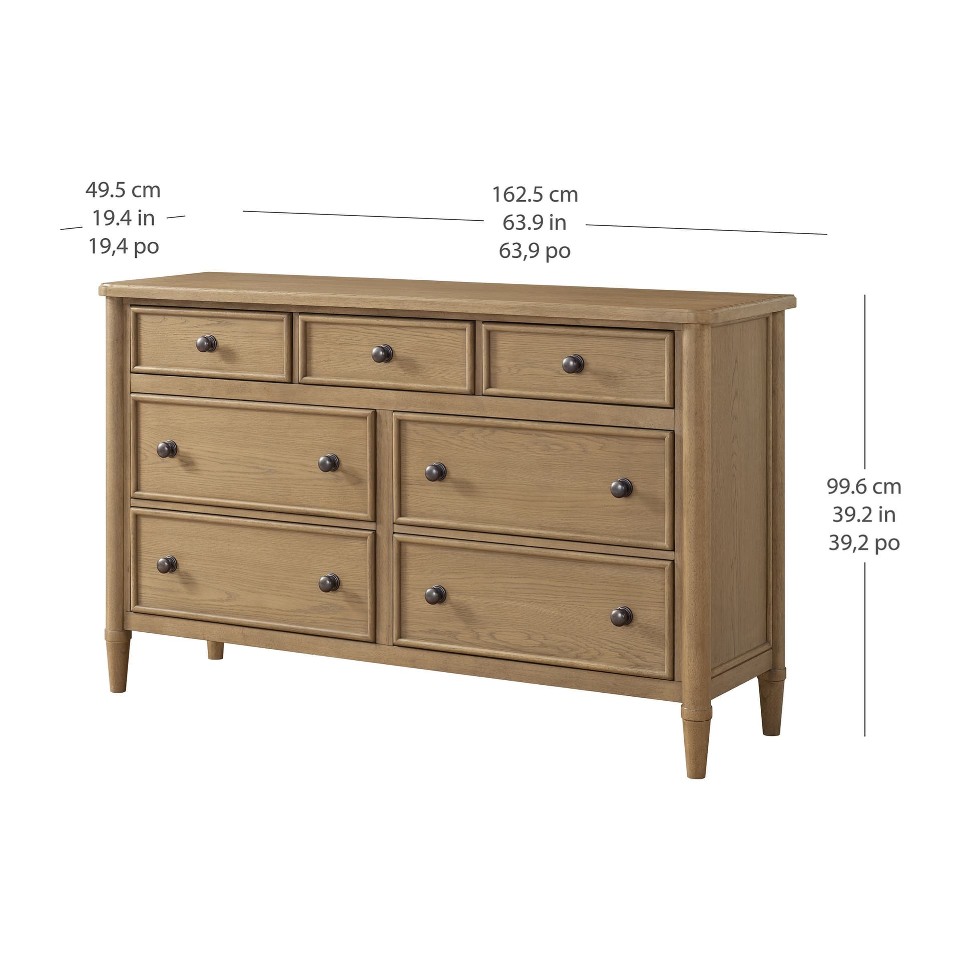 Foremost Home Belmont Dresser image 3