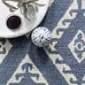 nuLOOM Meadow Hand Tufted Wool Tribal Geometric Area Rug, 4x6, Blue image 5