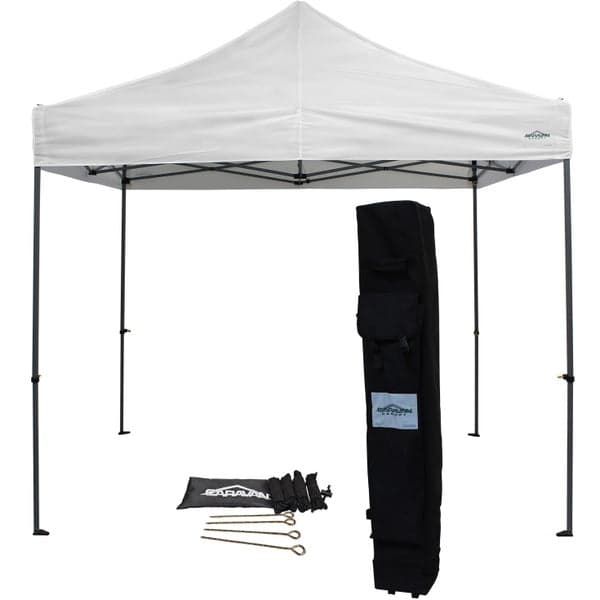 Caravan Canopy Hybrid-x Instant Canopy Kit, 10’ x 10’, White image 2