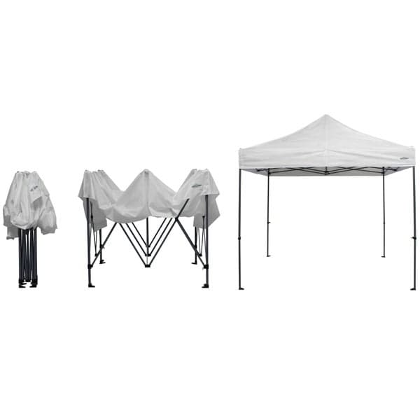 Caravan Canopy Hybrid-x Instant Canopy Kit, 10’ x 10’, White image 3