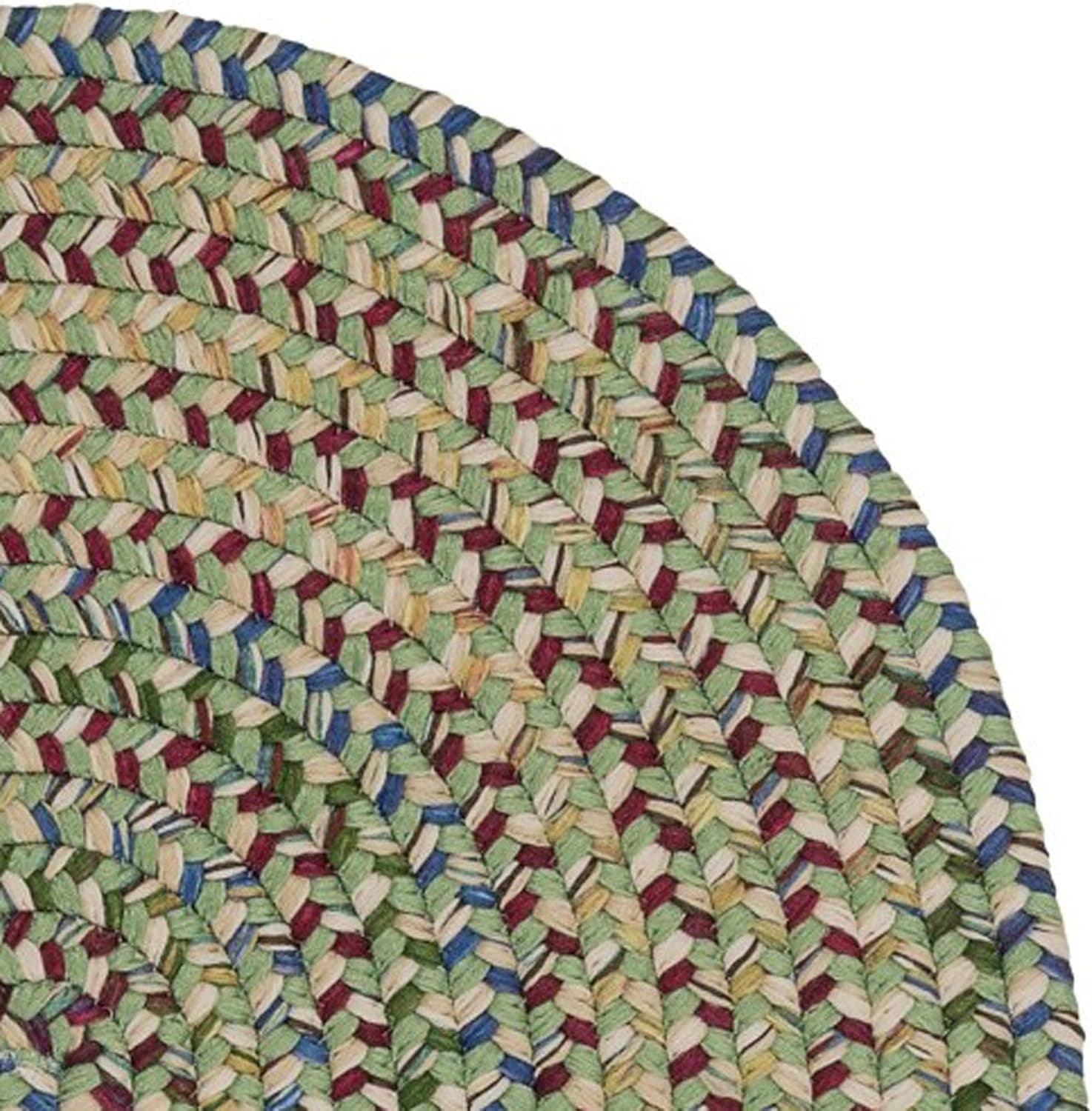 Colonial Mills Naples Round - Moss Green 15x15 image 2