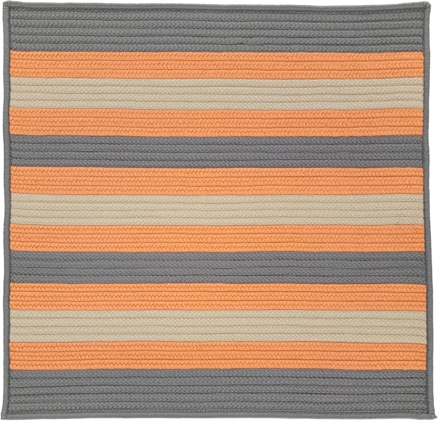 Colonial Mills St. Germain Stripe Square - Rusted Grey 9x9 image 5
