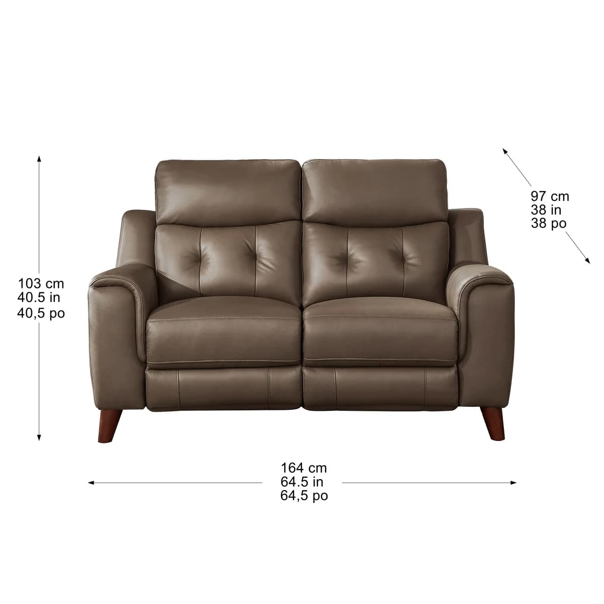 Malibu 3-Piece Sofalovechair image 5