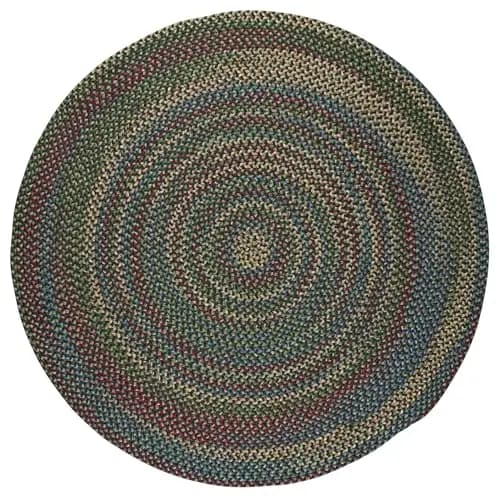 Colonial Mills Naples Round - Dark Green 15x15