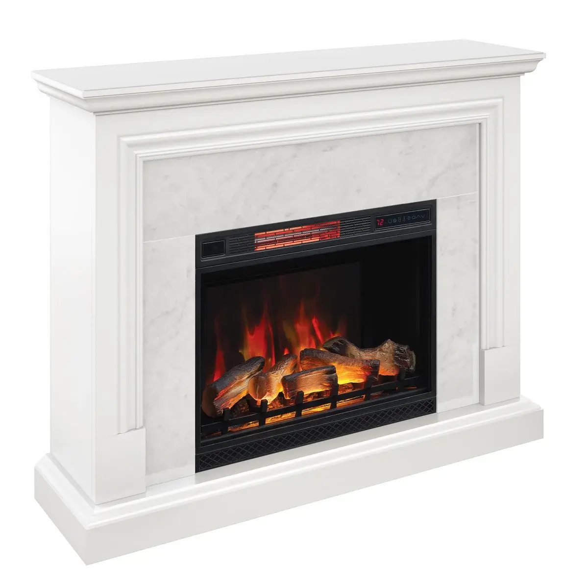 Tresanti Cassandra 52.9" Mantel with ClassicFlame Electric Fireplace image 6