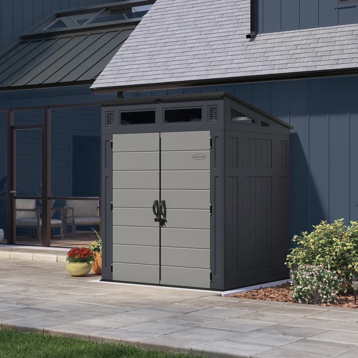 Suncast 6' x 5' Modern Shed image 5