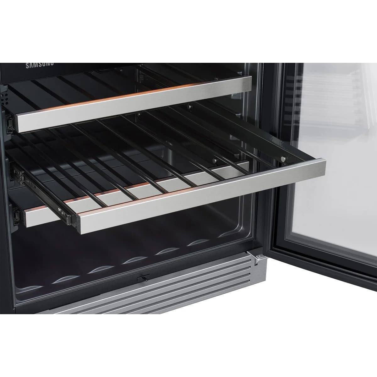 Samsung 51-Bottle Dual Zone Wine Cooler (RW51TS338SR) image 5