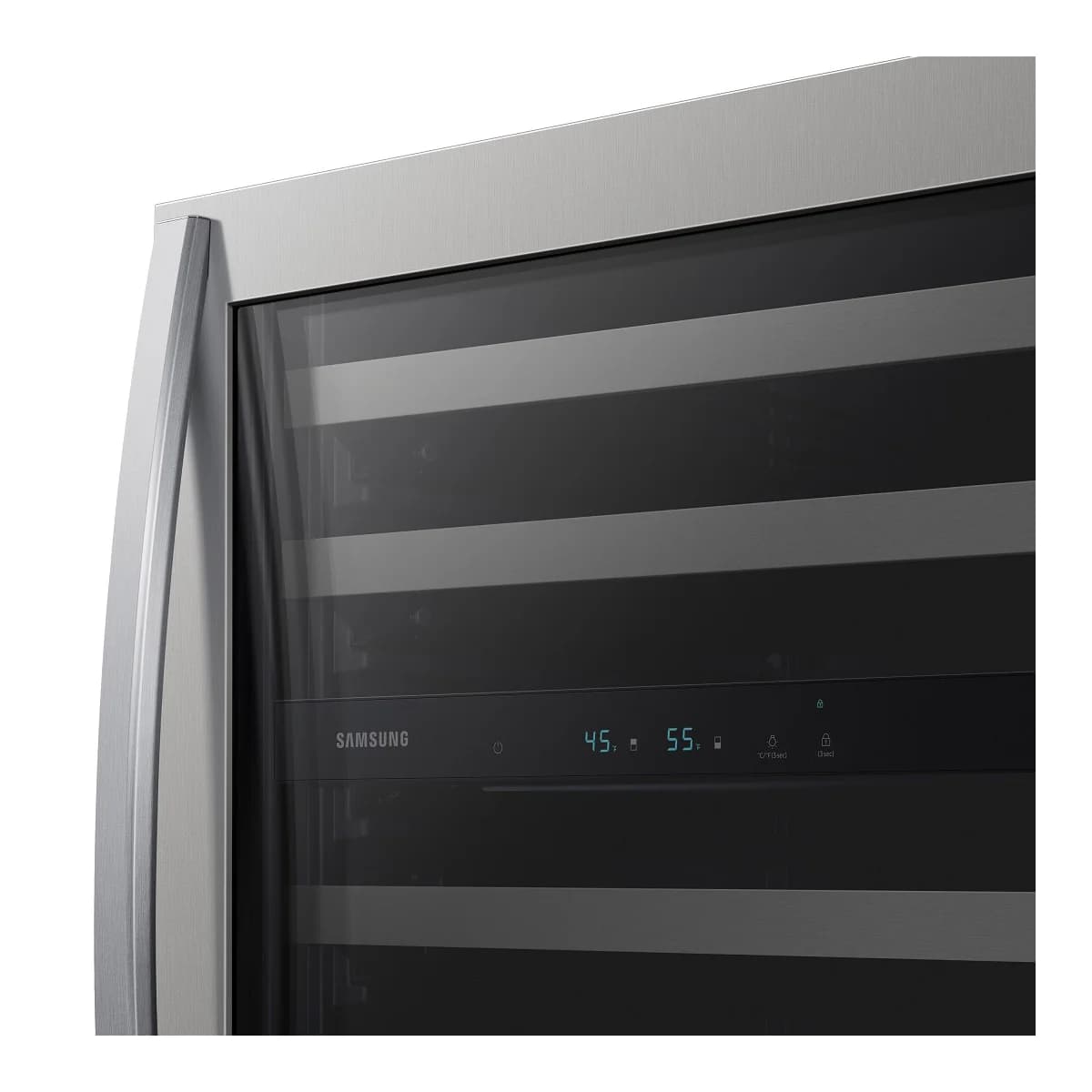 Samsung 51-Bottle Dual Zone Wine Cooler (RW51TS338SR) image 8