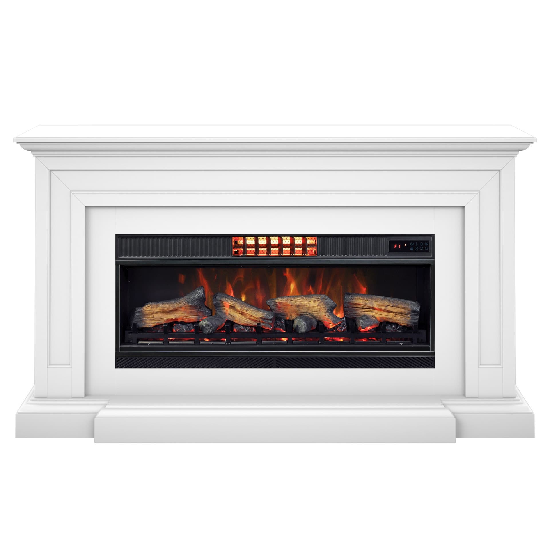 Tresanti Gwendolyn Wall Mantel with ClassicFlame CoolGlow 2-in-1 Electric Fireplace and Fan image 3