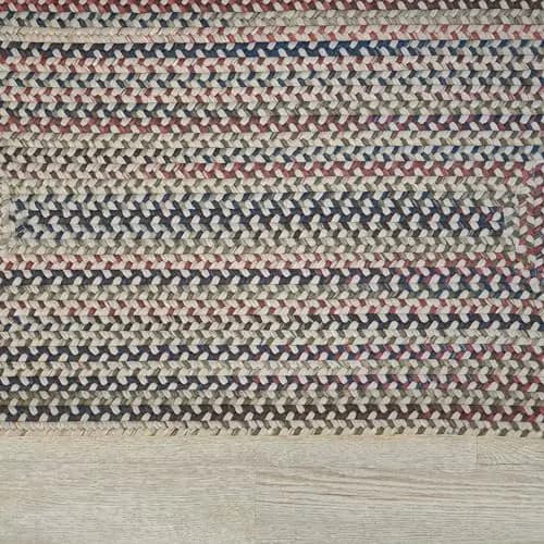 Colonial Mills Durban Braided Multi - Beige Linen 6x9 image 3