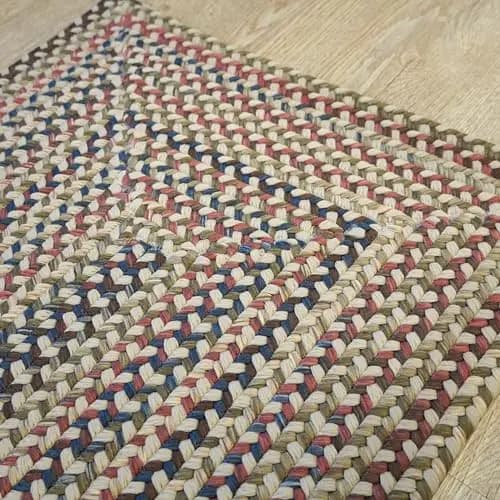 Colonial Mills Durban Braided Multi - Beige Linen 6x9 image 5