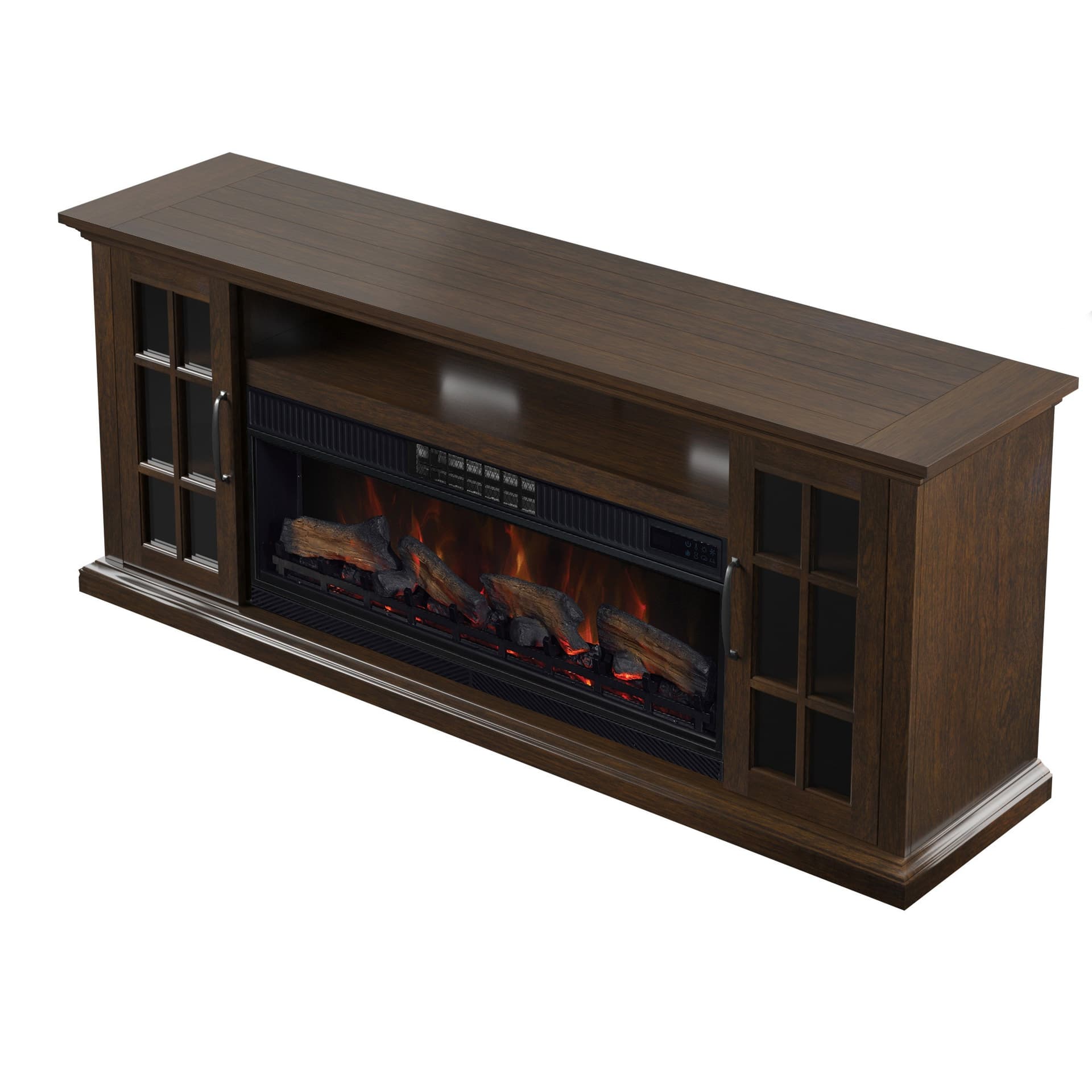 Tresanti Mayson TV Console with ClassicFlame CoolGlow 2-in-1 Electric Fireplace and Fan image 4