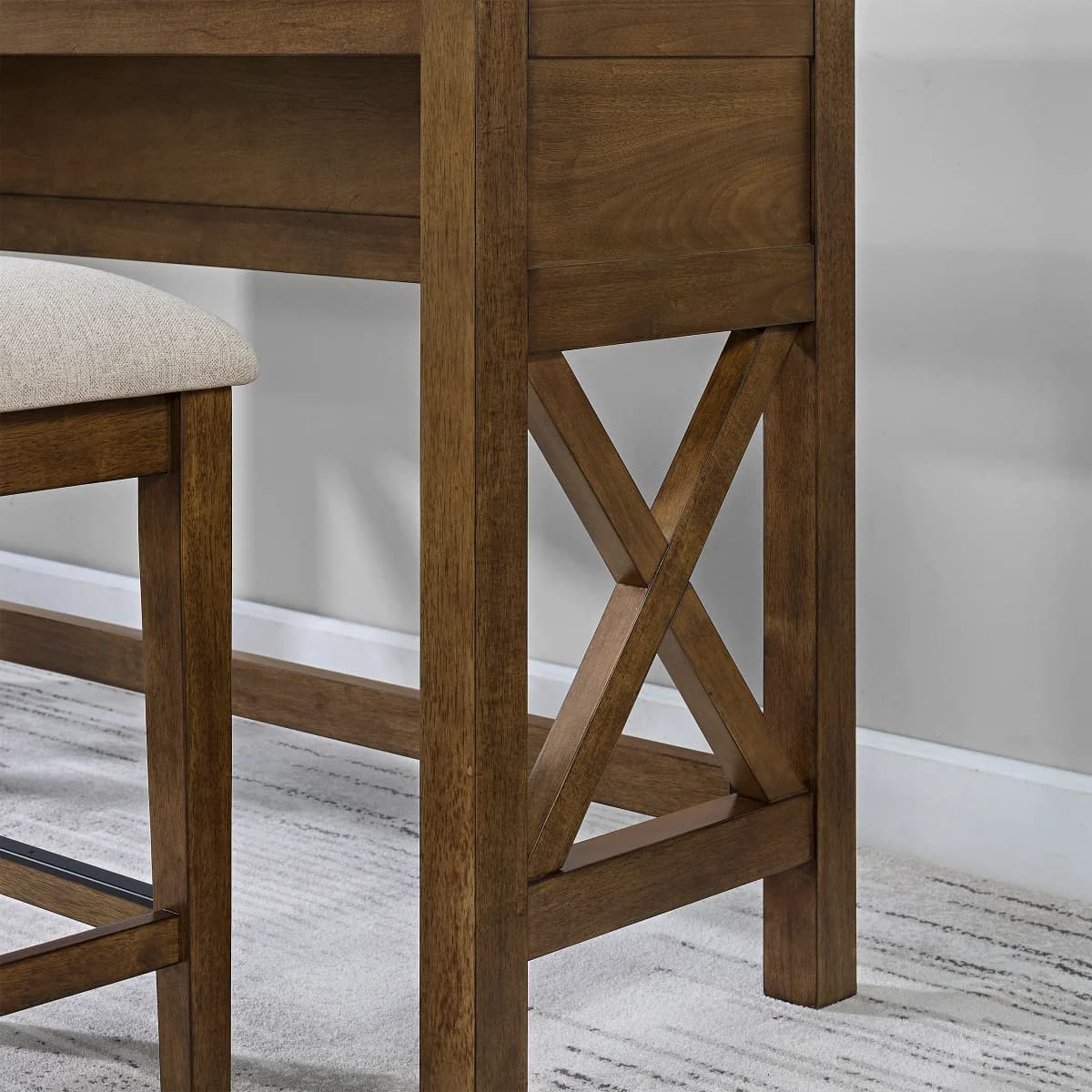 Bayside Furnishings Lathan 4-Piece Sofa Table image 2
