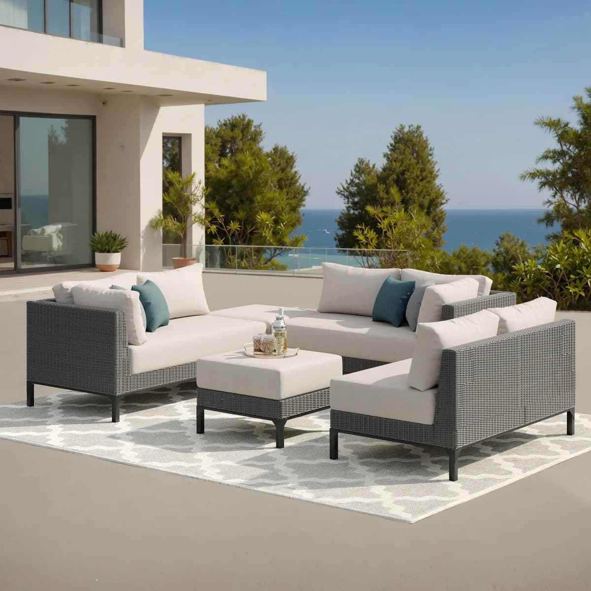 Sirio Aberdeen 5 Piece in Beige image 2